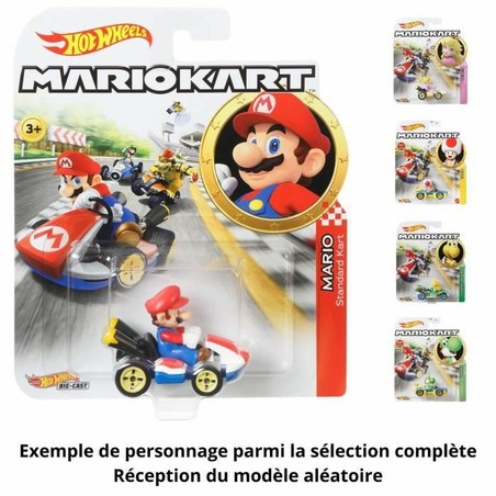 Coches Juguete Niños Hot Wheels Mario Kart 1:64 Coleccionable
