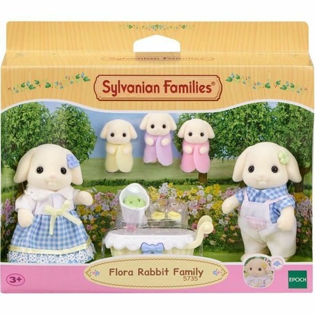 Muñecas Niñas Sylvanian Families: Accesorios Casa Flora Rabbit - Compra online en MegaJuguetes