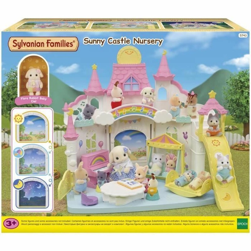 Figuras Acción Niños Sylvanian Families: Playset Guardería Castillo Soleado 5743