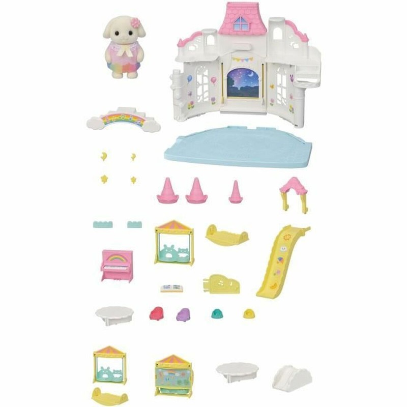 Figuras Acción Niños Sylvanian Families: Playset Guardería Castillo Soleado 5743