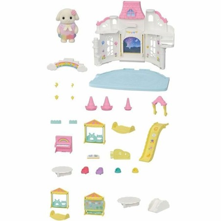 Figuras Acción Niños Sylvanian Families: Playset Guardería Castillo Soleado 5743