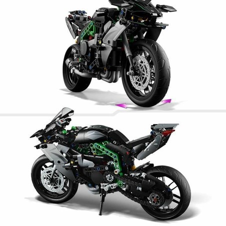 Juguetes Construcción Niños: LEGO Technic 42170 Kawasaki Ninja H2R