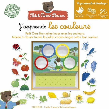Juegos Mesa Niños Educa J'apprends les Couleurs - Francés