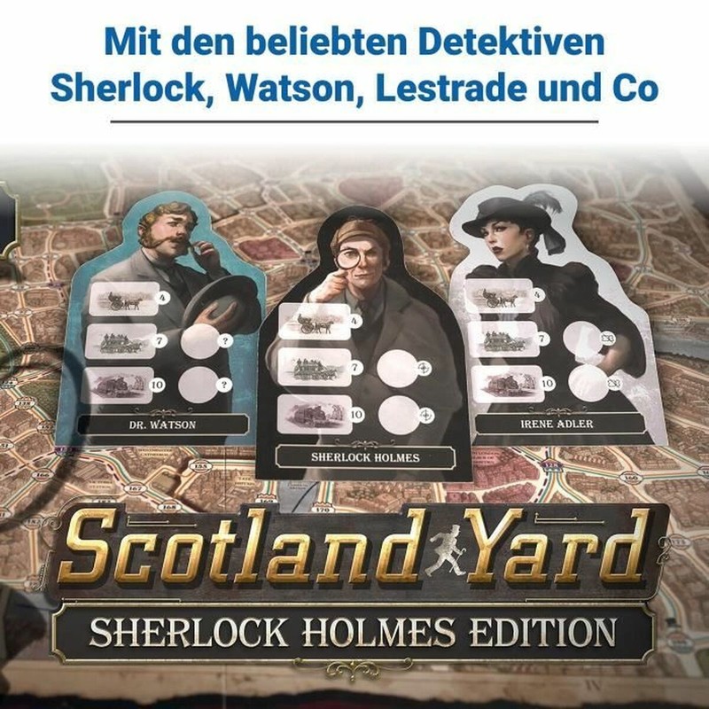 Juegos Mesa Niños Ravensburger Scotland Yard Estrategia