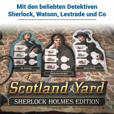 Juegos Mesa Niños Ravensburger Scotland Yard Estrategia
