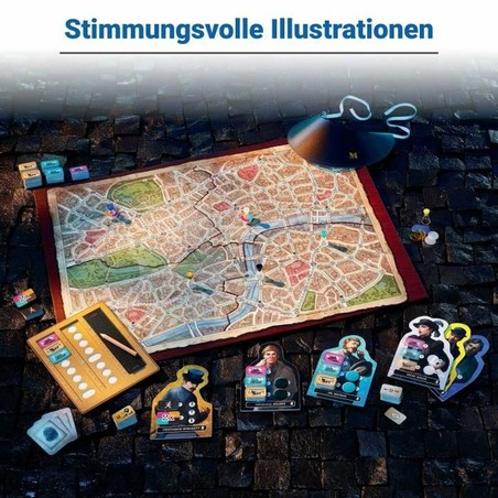 Juegos Mesa Niños Ravensburger Scotland Yard Estrategia