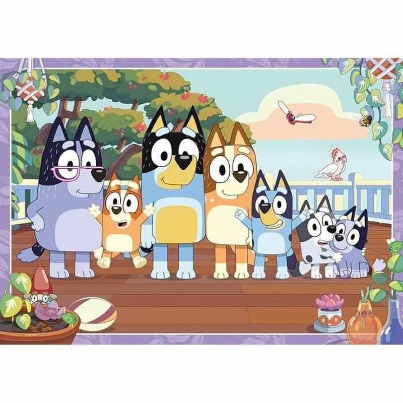 Puzzle Infantil Ravensburger Bluey - 24 Piezas Gigantes