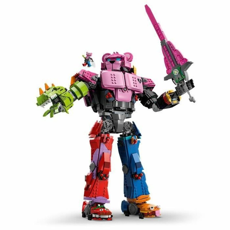 Mecha Team Leader en acción Lego, escena de juego