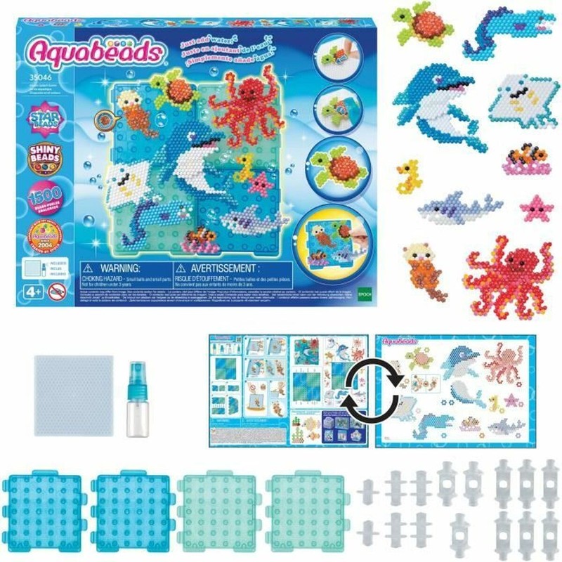 Manualidades Niños Aquabeads - Mosaico Multicolor Creativo - Compra online en MegaJuguetes