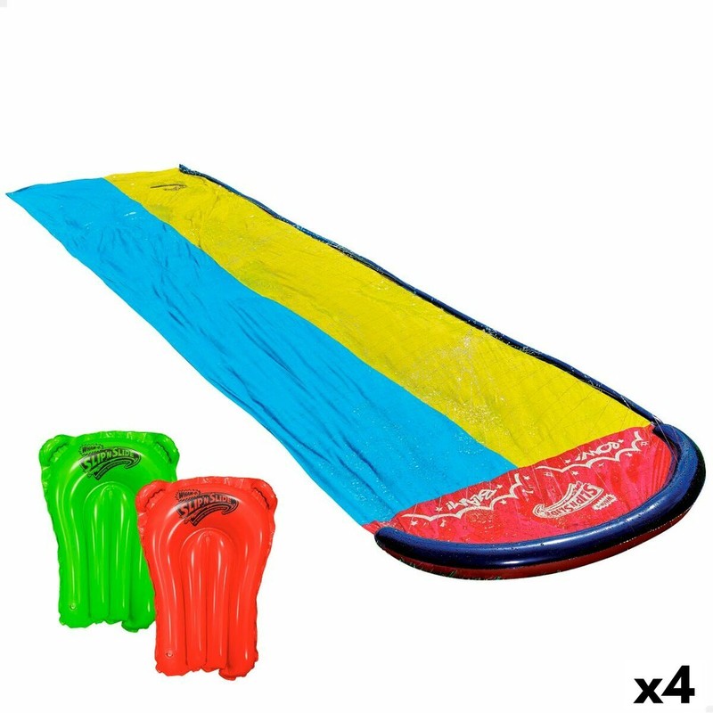 Juguetes Exterior Niños: Tobogán de Agua Wham-O Gigante 480 cm (Pack 4) - Compra online en MegaJuguetes