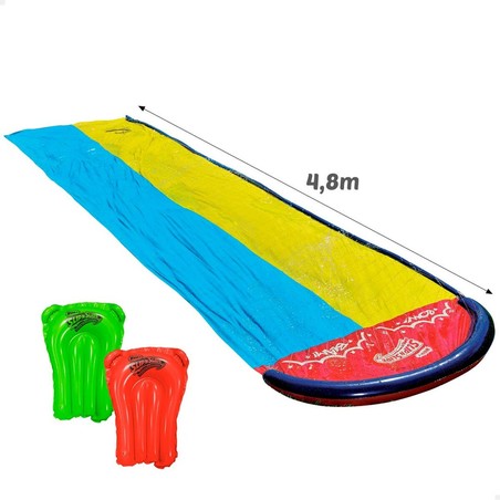 Juguetes Exterior Niños: Tobogán de Agua Wham-O Gigante 480 cm (Pack 4)