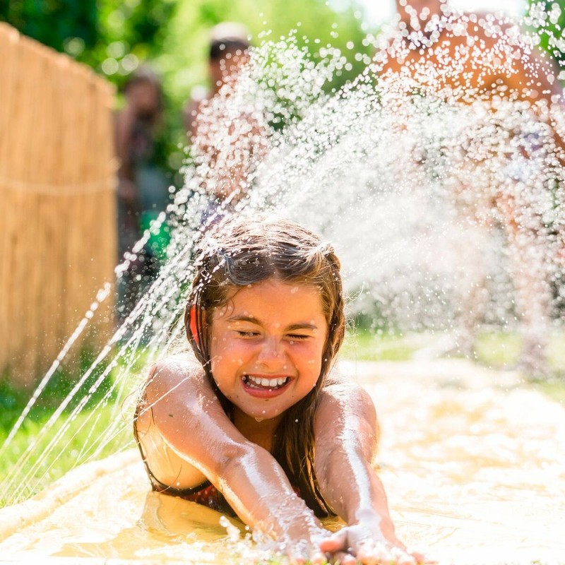 Juguetes Exterior Niños: Tobogán de Agua Wham-O Doble Diversión
