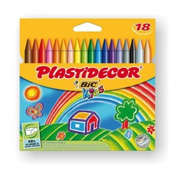 Manualidades Niños: Ceras Plastidecor Multicolor (12 Unidades) - Compra online en MegaJuguetes 2
