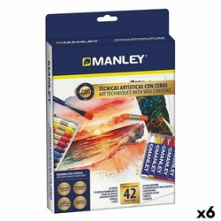 Manualidades Niños: Set de Pintura Manley Ceras Acuarelables - Compra online en MegaJuguetes