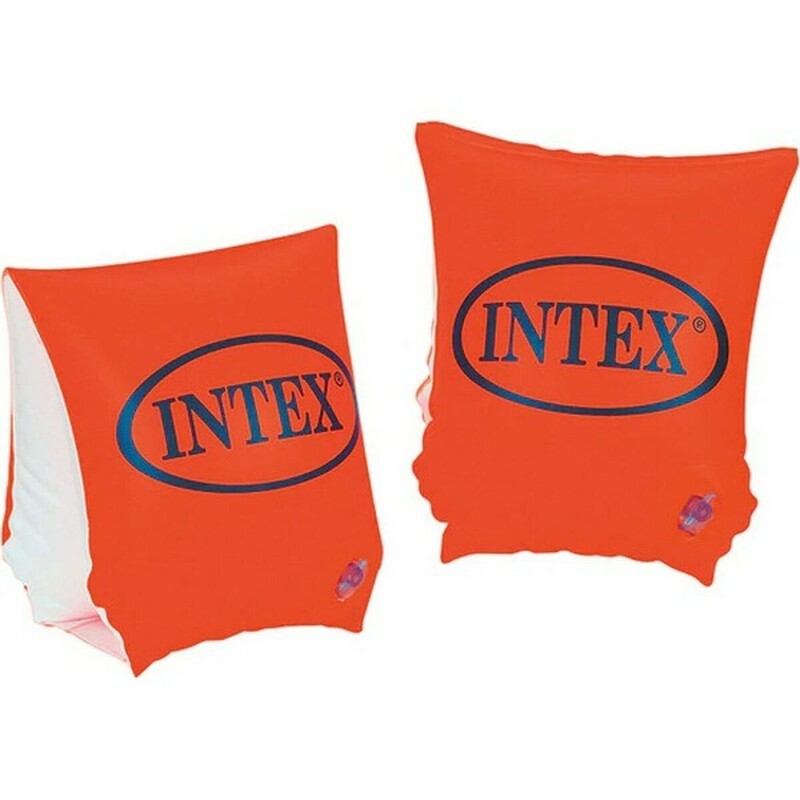 Juguetes Exterior Niños: Manguitos Intex 58642EU Naranja para Seguridad en el Agua - Compra online en MegaJuguetes