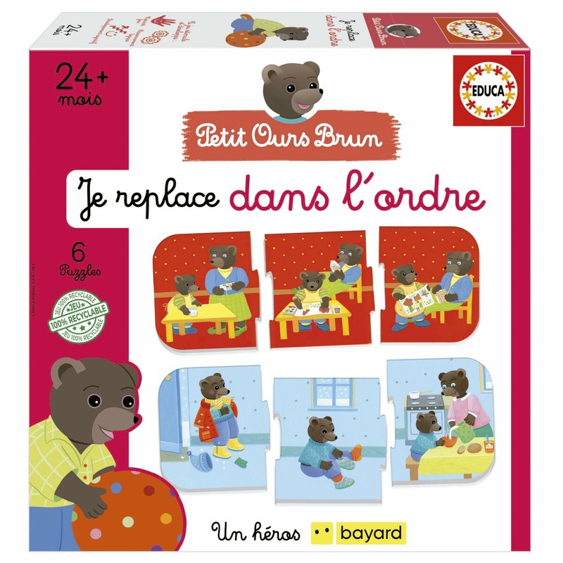 Juegos Mesa Niños Educa: Je Replace dans l'Ordre Educativo - Compra online en MegaJuguetes