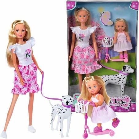 Muñecas Niñas Simba Love: Evi y su Dalmatien