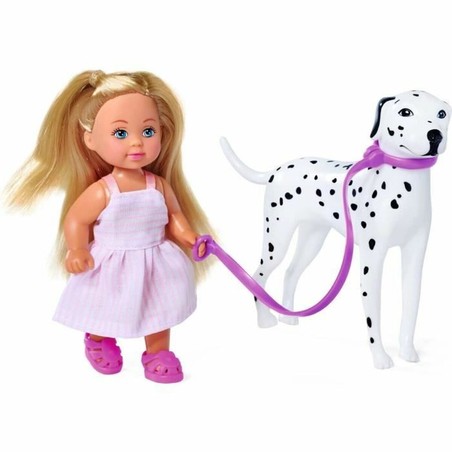 Muñecas Niñas Simba Love: Evi y su Dalmatien
