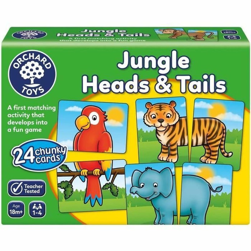 Juegos Mesa Niños Educativo Orchard Jungle Heads & Tails (FR) - Compra online en MegaJuguetes