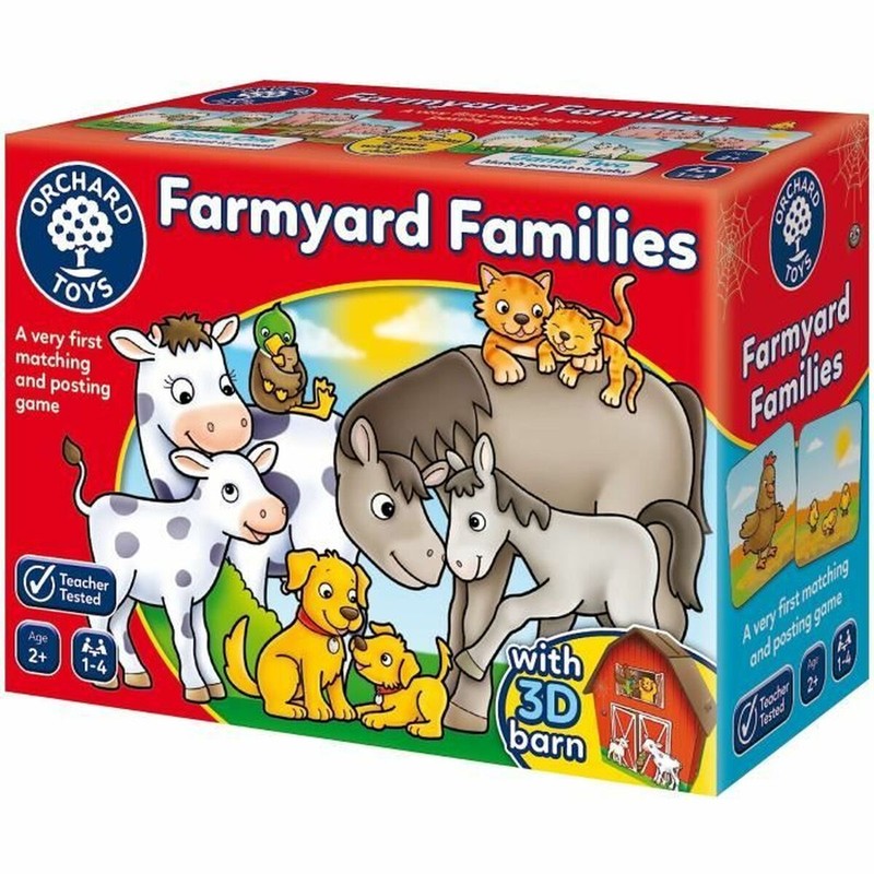 Juegos Mesa Niños Orchard Farmyard Families - Educativo y Familiar - Compra online en MegaJuguetes