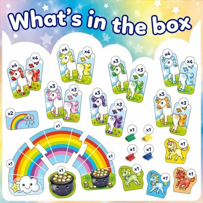 Juegos Mesa Niños Educativo Orchard Rainbow Unicon