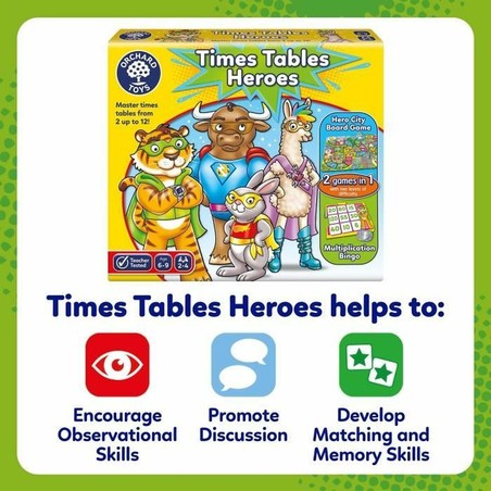 Juegos Mesa Niños: Orchard Times tables Heroes Educativo