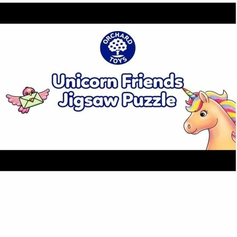 Puzzle infantil Orchard Unicorn Friends - 50 Piezas