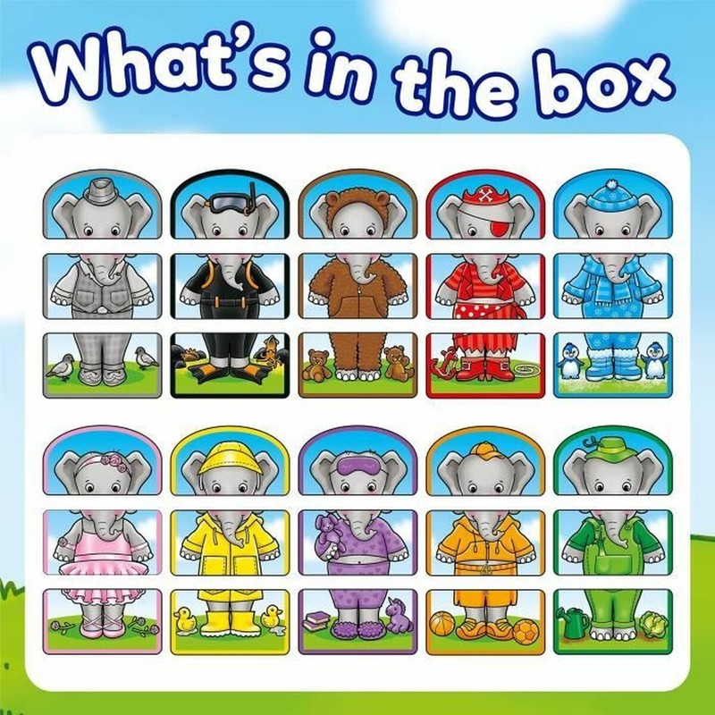Juegos Mesa Niños Orchard Dress up Nelly - Educativo y Divertido