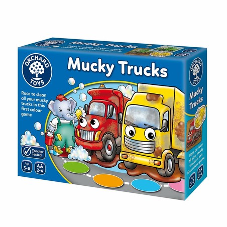 Juegos Mesa Niños Orchard Mucky Trucks - Educativo