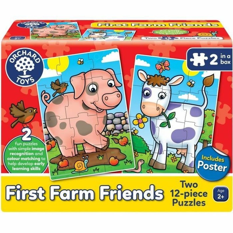 Puzzle Infantil Orchard First Farm Friends Educativo - Compra online en MegaJuguetes