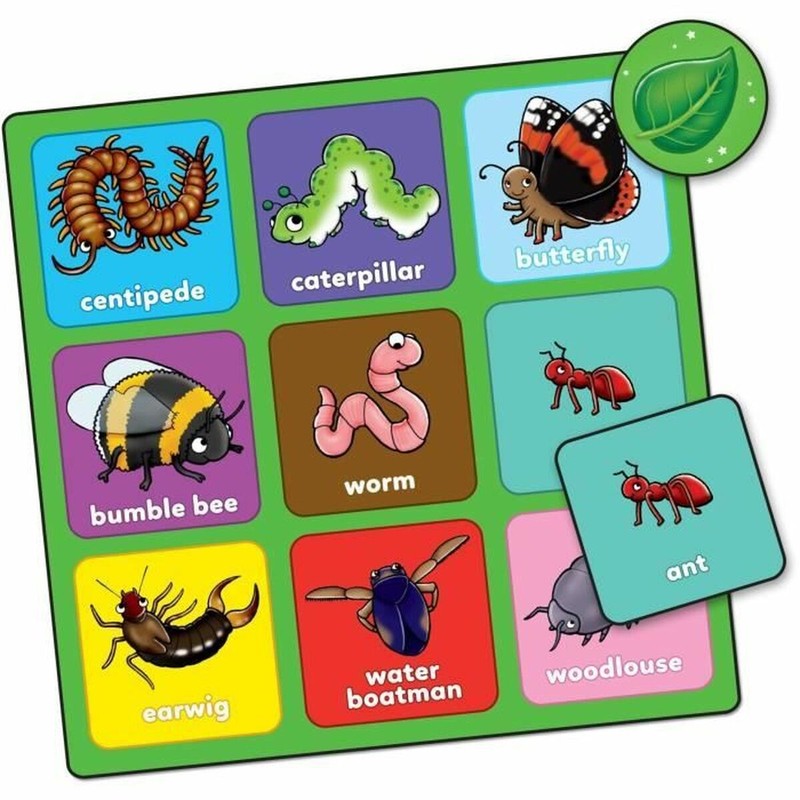 Juegos Mesa Niños: Orchard Little Bug Bingo Educativo