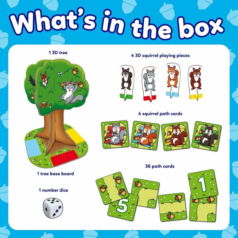 Juegos Mesa Niños Educativo Orchard Nutty Numbers para Aprender y Divertirse - Compra online en MegaJuguetes