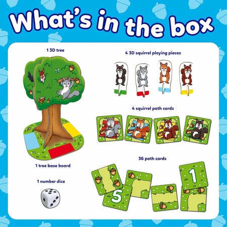 Juegos Mesa Niños Educativo Orchard Nutty Numbers para Aprender y Divertirse - Compra online en MegaJuguetes