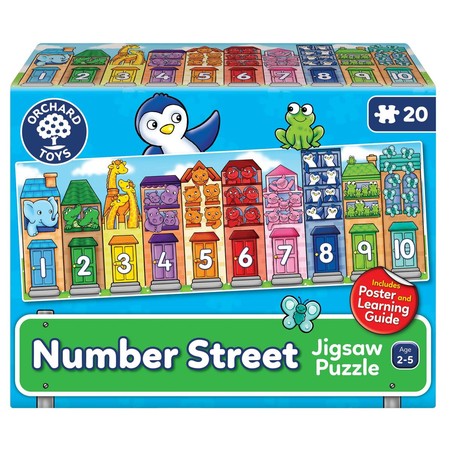 Puzzle Infantil Orchard Number Street Educativo