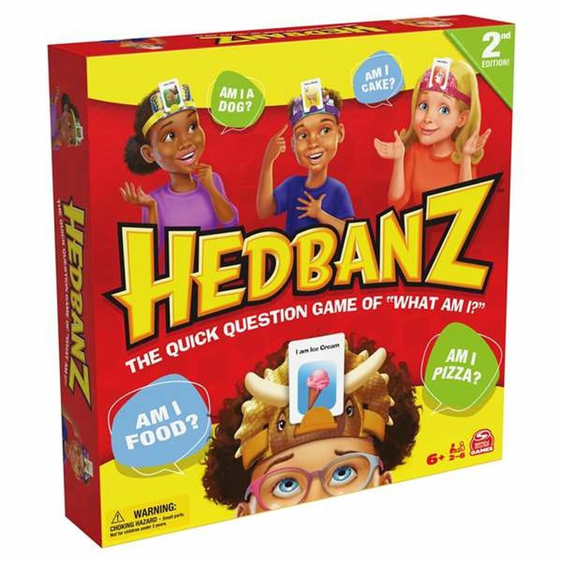 Juegos Mesa Niños Spin Master Hedbanz Original