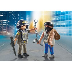 Figuras Acción Niños Playmobil Playset Policía Ladrón - Compra online en MegaJuguetes 2