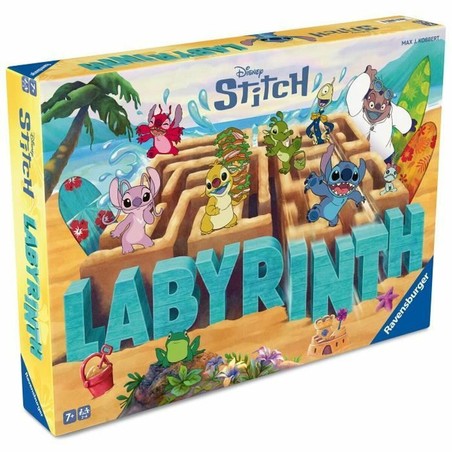 Componentes del juego de memoria infantil Laberinto Stitch para niños de 7 años.