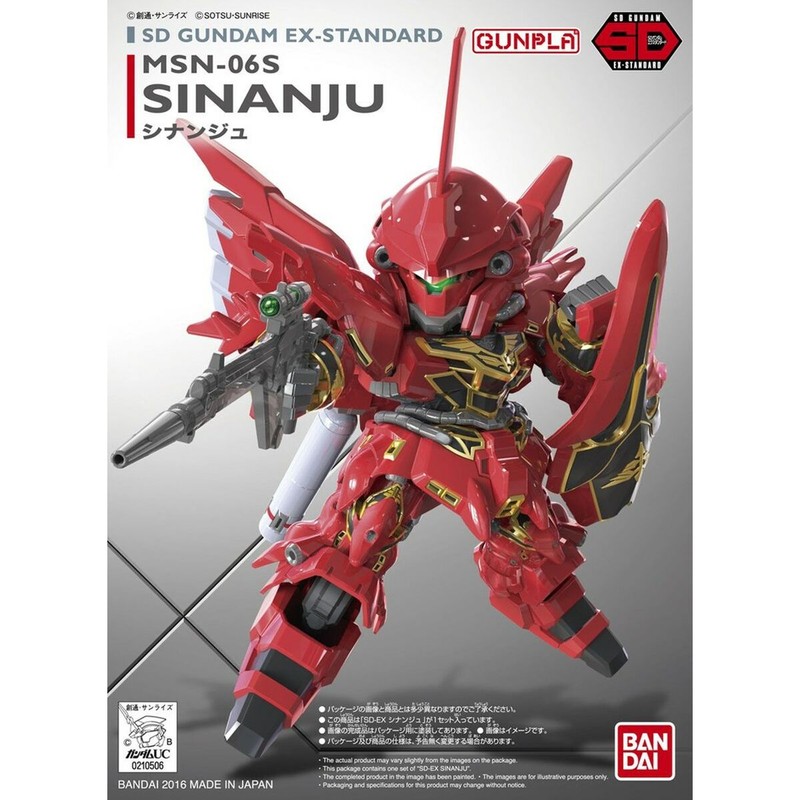 Figuras Acción Niños Bandai MSN-06S SINANJU Montable