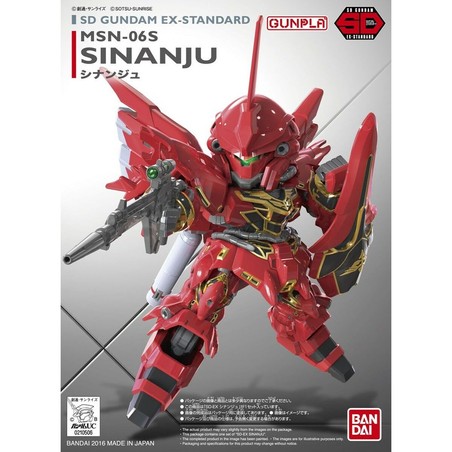 Figuras Acción Niños Bandai MSN-06S SINANJU Montable