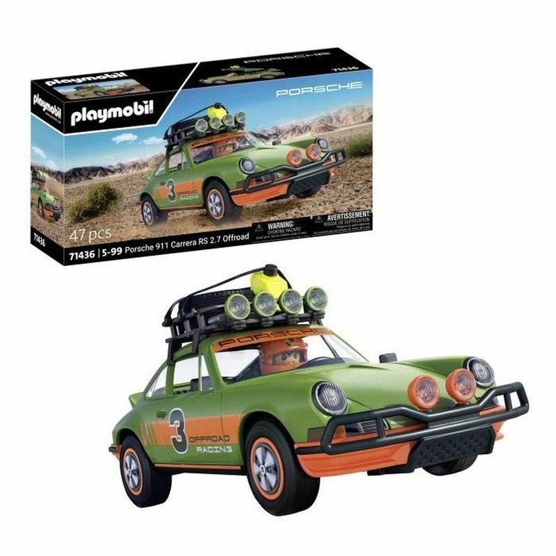 Figuras Acción Niños: Playset Playmobil Porsche 71436