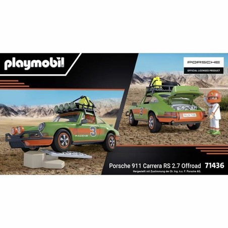 Figuras Acción Niños: Playset Playmobil Porsche 71436