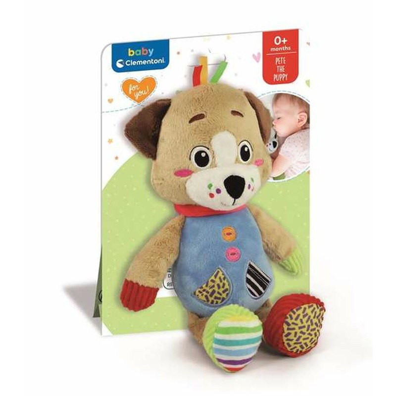 Peluches Niños Clementoni Pete Perro - Suave y Achuchable