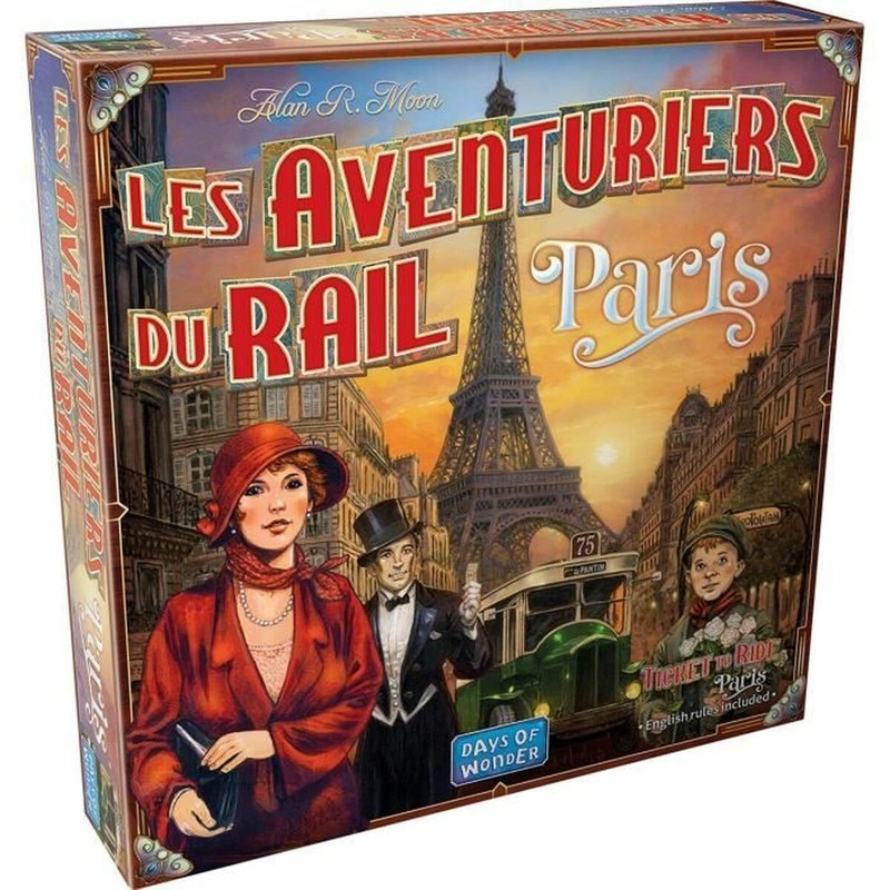 Juegos Mesa Niños: Asmodee Les Aventuriers du Rail - París Estratégico - Compra online en MegaJuguetes