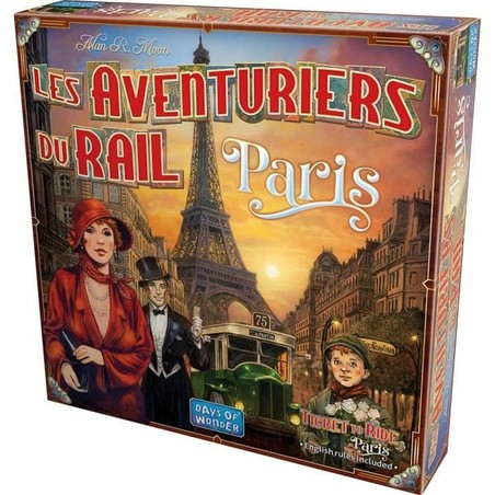 Juegos Mesa Niños: Asmodee Les Aventuriers du Rail - París Estratégico