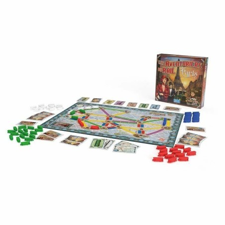 Juegos Mesa Niños: Asmodee Les Aventuriers du Rail - París Estratégico