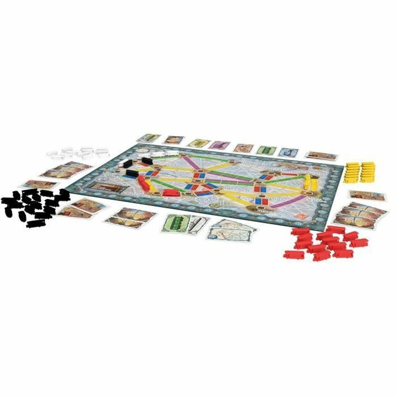Juegos Mesa Niños: Asmodee Les Aventuriers du Rail - París Estratégico