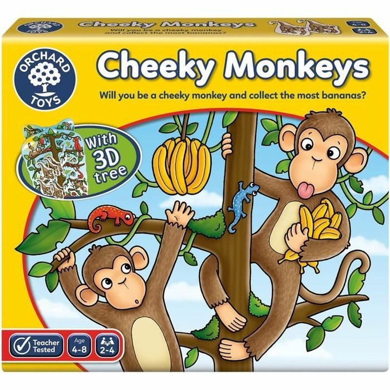 Juegos de Mesa Niños Orchard Cheecky Monkeys Educativo - Compra online en MegaJuguetes