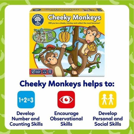 Juegos de Mesa Niños Orchard Cheecky Monkeys Educativo