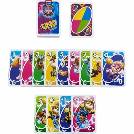 Juegos Mesa Niños Uno Junior Paw Patrol Mattel