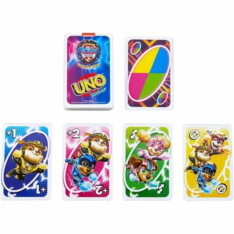 Juegos Mesa Niños Uno Junior Paw Patrol Mattel